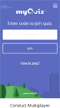 Mobile Screenshot of myquiz.org